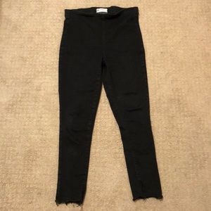 Black Free People Pull-on Jeans